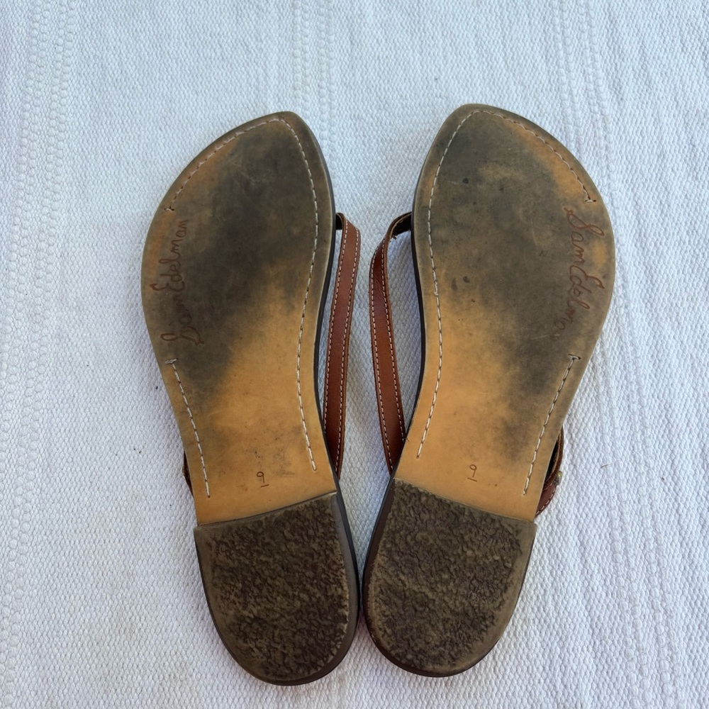 Sam Edelman Gracie flip-flops size womens 9 - Picture 3 of 5